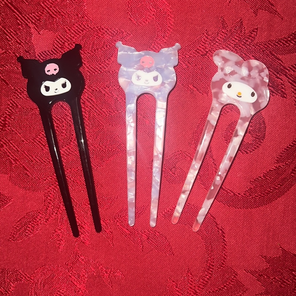 🐈‍⬛ Kuromi Hair Comb